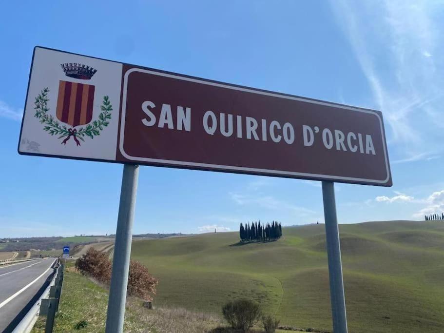 Appartamento Antico Borgo San Quirico dʼOrcia Esterno foto
